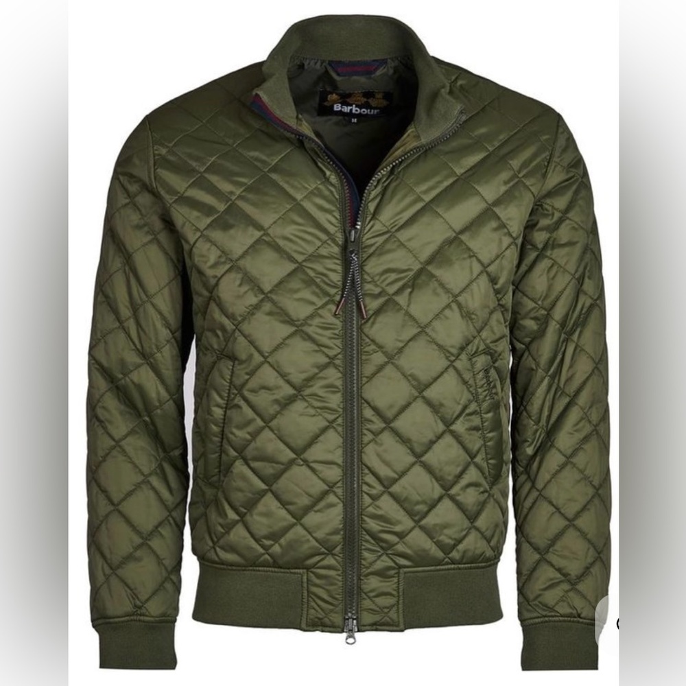 Barbour Men's Green Blotter Quilted Jacket